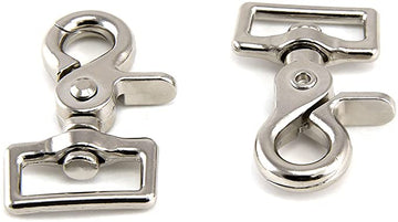 Nickel Plated Square Scissor Snap